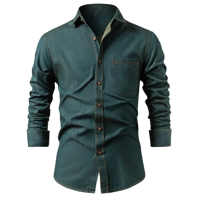Westbrook No-Iron Denim Shirt