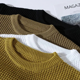 Premium Honeycomb Knit Jumper