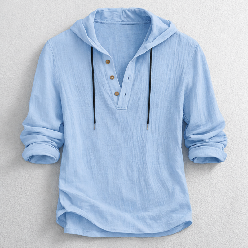 James Oxford Hooded Sweatshirt for Men