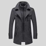 Klaus Two-Piece Wool Coat