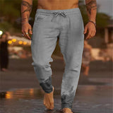 James Oxford Casual Cotton Beach Trousers