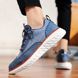 James Oxford Premium Leather Trainers