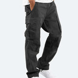 James Oxford Men's Wide Fit Cargo Trousers