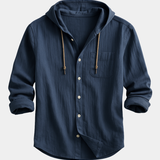 James Oxford Luxury Hooded Shirt