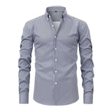 Aurel Striped Stretch Shirt