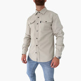 David Shirt Jacket with Button Placket