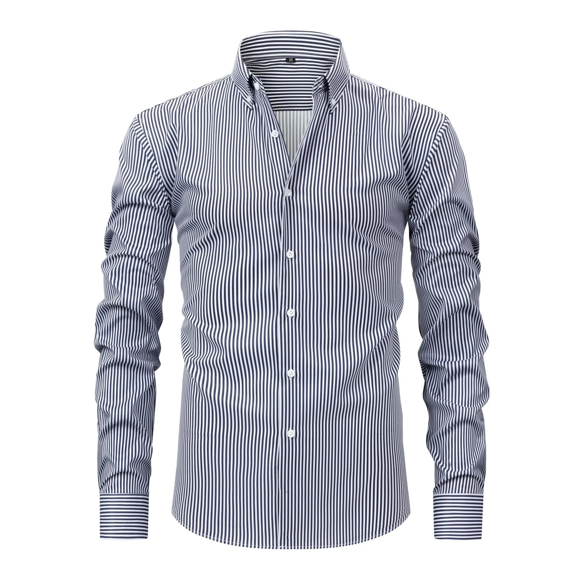 James Oxford Elegant Striped Shirt for Men