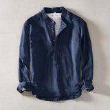 James Oxford Linen Shirt for Men