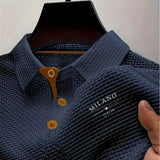 James Oxford Elegant Textured Polo Shirt for Men