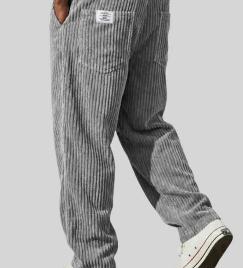 James Oxford Men's Corduroy Trousers