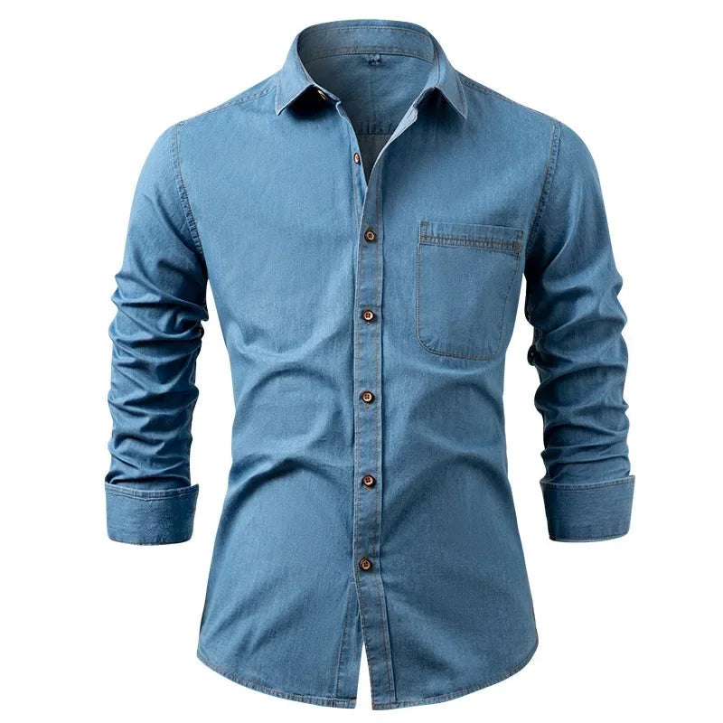Westbrook No-Iron Denim Shirt