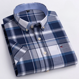 James Oxford Patterned Button-Up Shirt for Men
