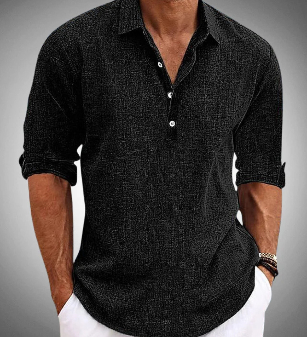 James Oxford Classic Cotton Shirt for Men