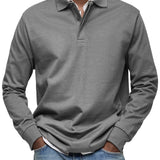 Richard - Casual Long-Sleeve Polo Shirt