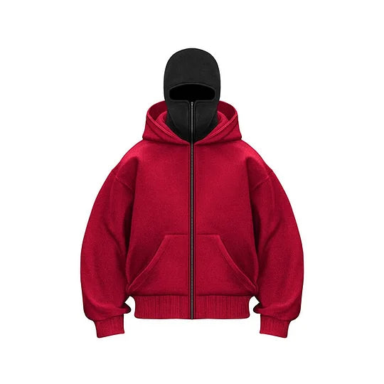 Ninja Unique Double-Layer Hoodie
