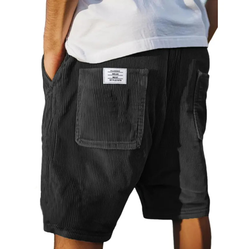 Edward - Elegant Velvet Shorts