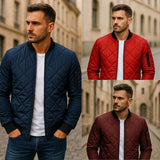Cecil - Diamond Pattern Cotton Jacket