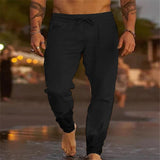 James Oxford Casual Cotton Beach Trousers