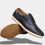 James Oxford Leather Trainers