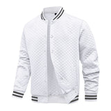 Virello Waffle Knit Bomber Jacket