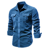 Well-Fit Organic Cotton Corduroy Shirt