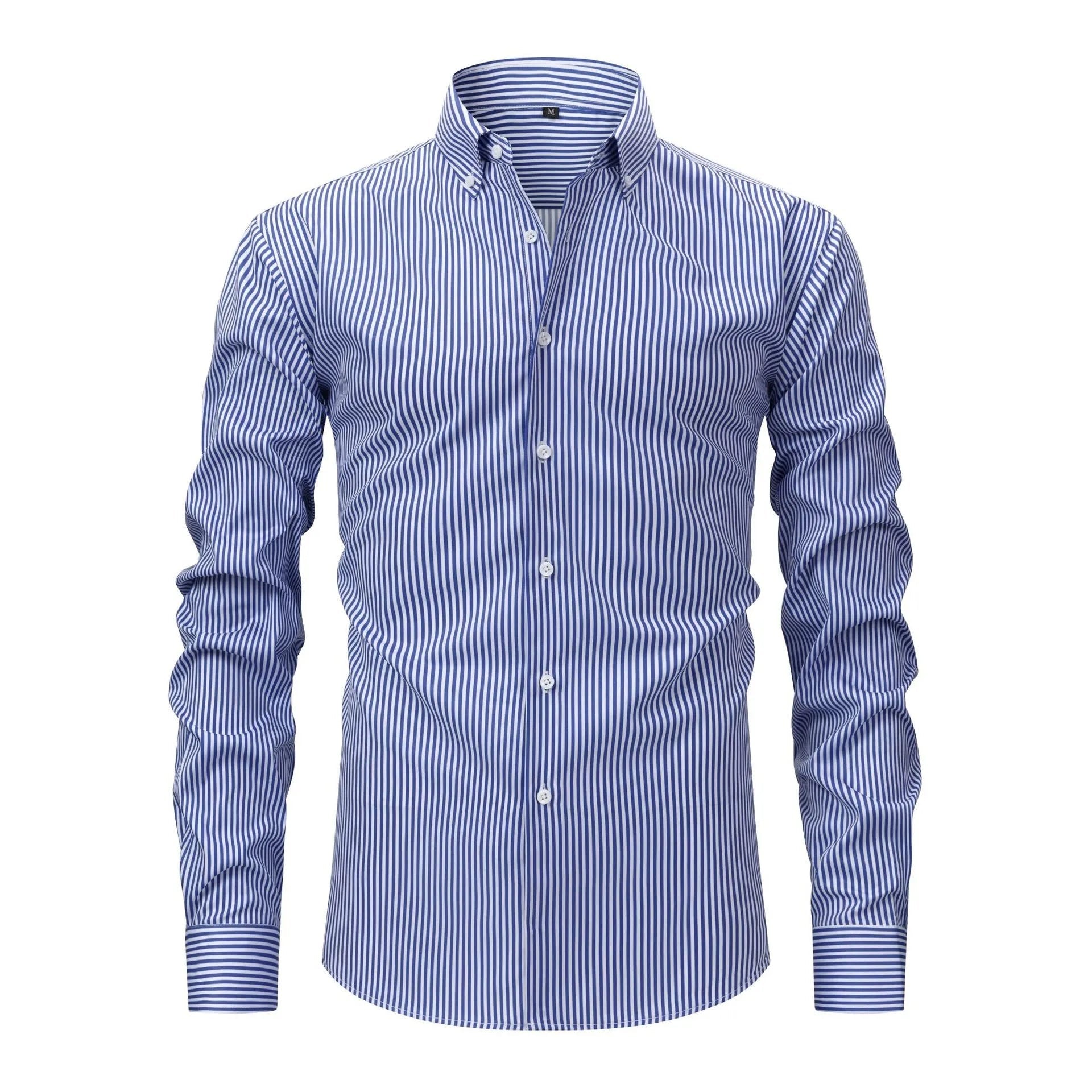 Aurel Striped Stretch Shirt