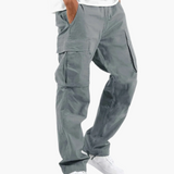 James Oxford Men's Casual Cargo Trousers