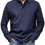 Richard - Casual Long-Sleeve Polo Shirt