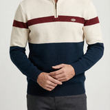 Men's Zip Neck Jumper