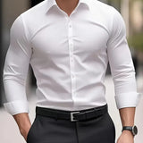 James Oxford Breathable Long Sleeve Shirt