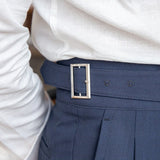 James Oxford Ellis Classic High-Waist Buckle Trousers