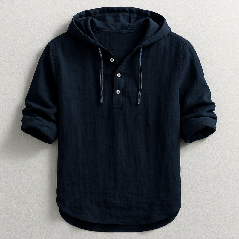 James Oxford Luxury Hooded Shirt