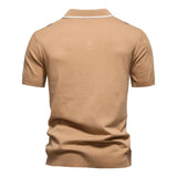 Marcus Contrast Knit Polo