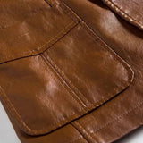 Valentine Prestige Leather Blazer