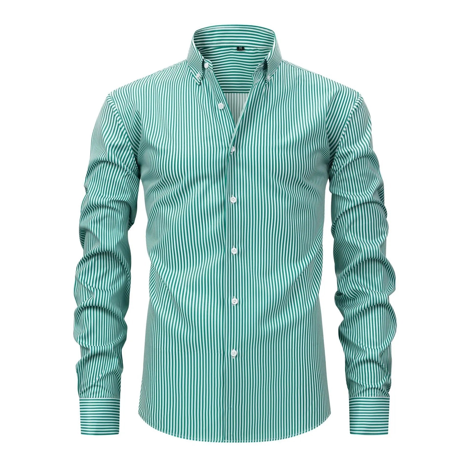 James Oxford Elegant Striped Shirt for Men