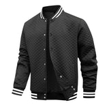 Virello Waffle Knit Bomber Jacket