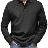 Richard - Casual Long-Sleeve Polo Shirt
