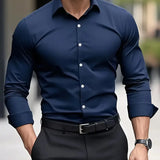 James Oxford Breathable Long Sleeve Shirt