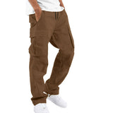 James Oxford Men's Wide Fit Cargo Trousers