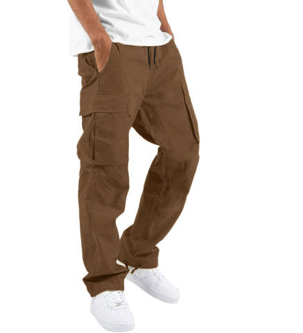 James Oxford Men's Wide Fit Cargo Trousers