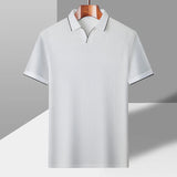 Julian Woven Collar Polo
