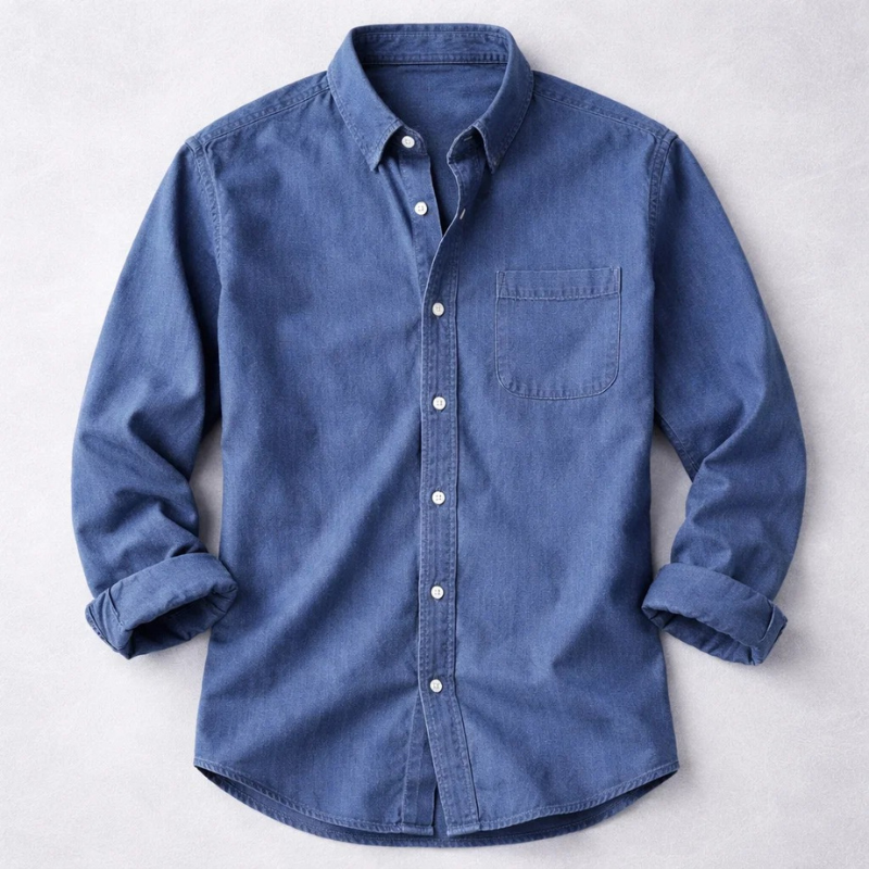 James Oxford Classic Cotton Shirt for Men
