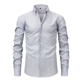 Aurel Striped Stretch Shirt