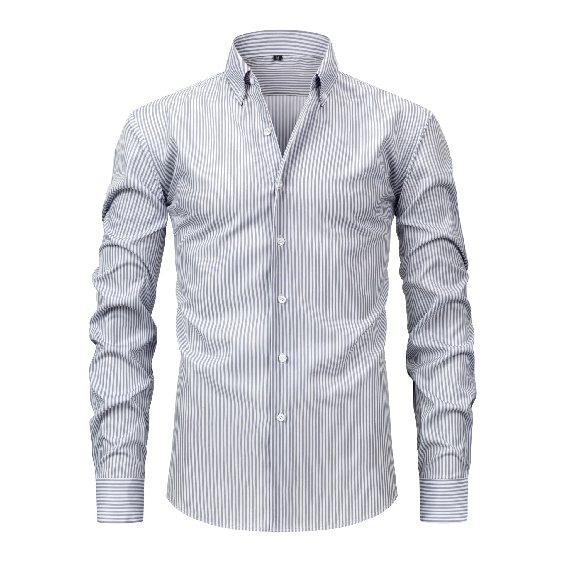 Aurel Striped Stretch Shirt