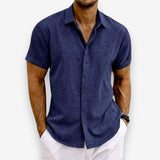 James Oxford Short Sleeve Shirt for Men