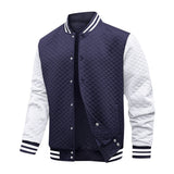 Virello Waffle Knit Bomber Jacket