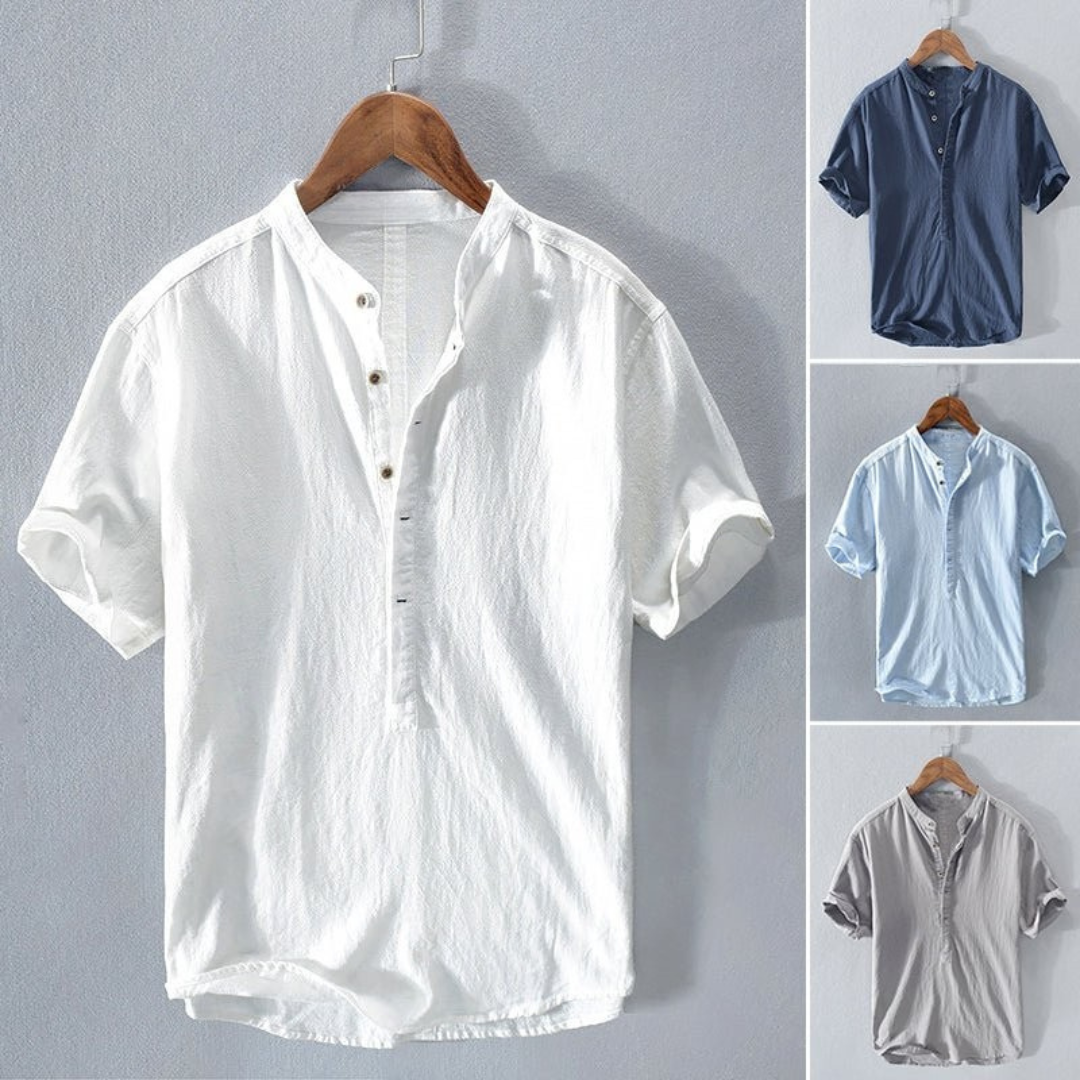 James Oxford Premium Linen Shirt