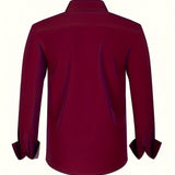 Albert Elegant Lightweight Shirt with Contrast Details
