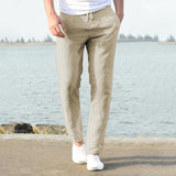 James Oxford Men's Elasticated Waist Casual Trousers