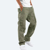 James Oxford Men's Wide Fit Cargo Trousers